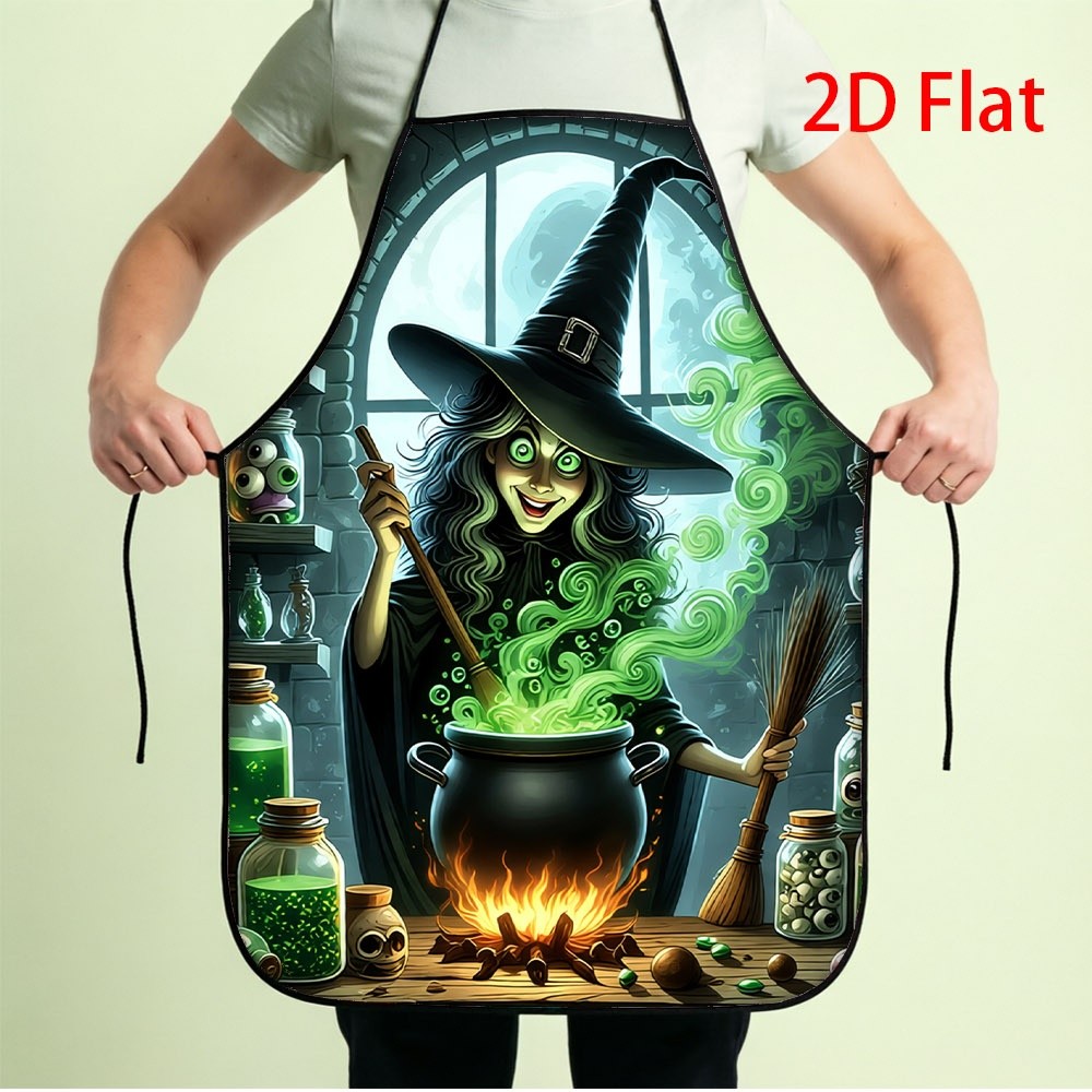 Kitchen Witch Baking - Grembiule da Cucina Divertente da Strega,