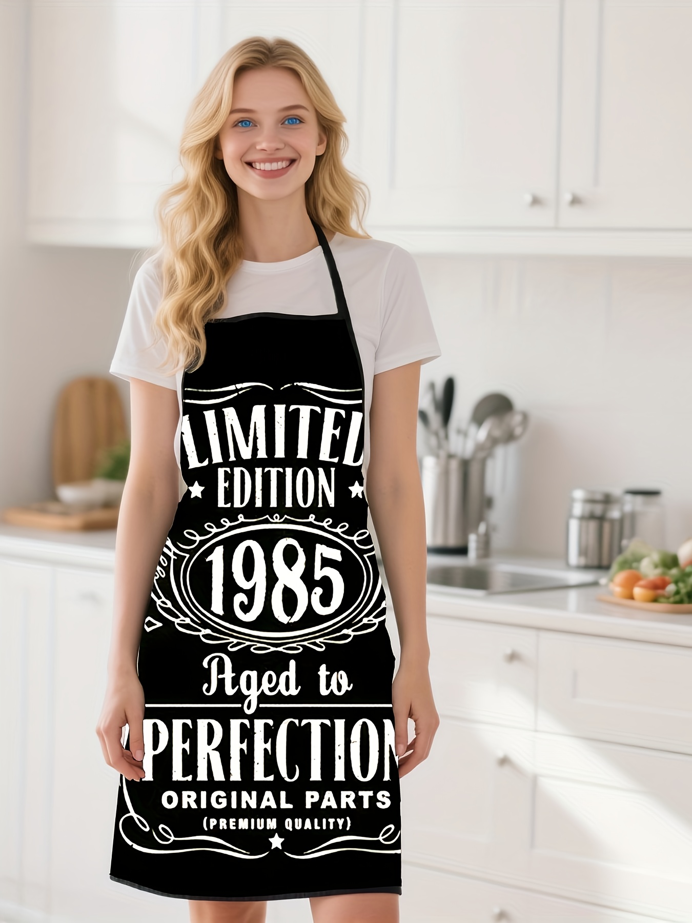 Kitchen Baking Background - Un grembiule da cucina con sfondo
