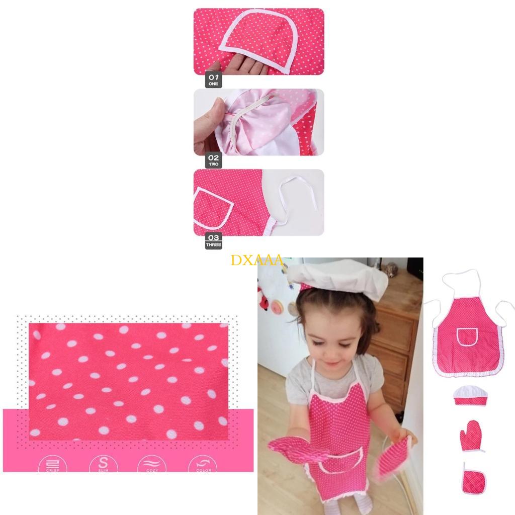 Kitchen Kids Baking Set - Set costumi chef DXAA Set per