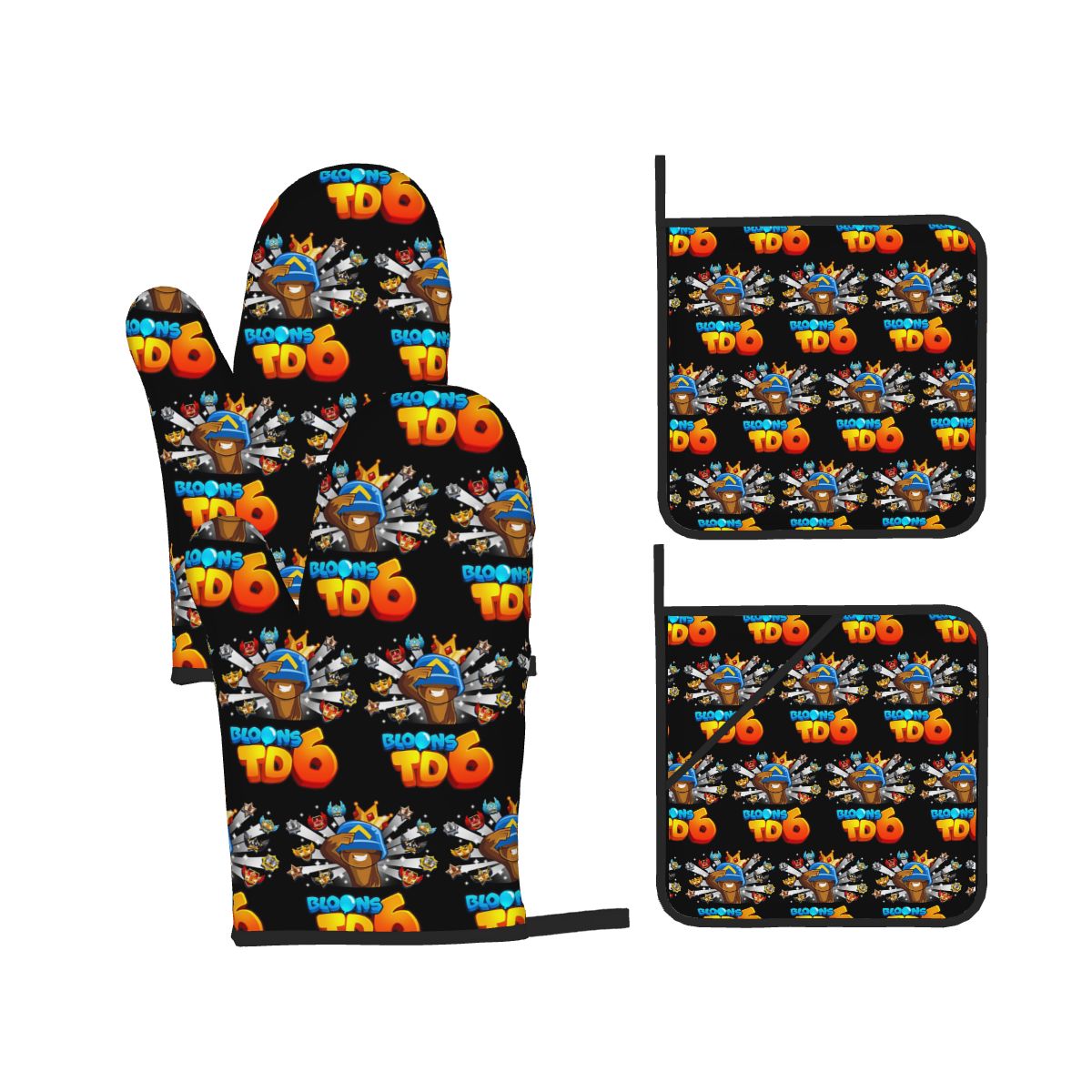 Kitchen Kids Baking Set - Bloons Td 6 Guanti da Forno