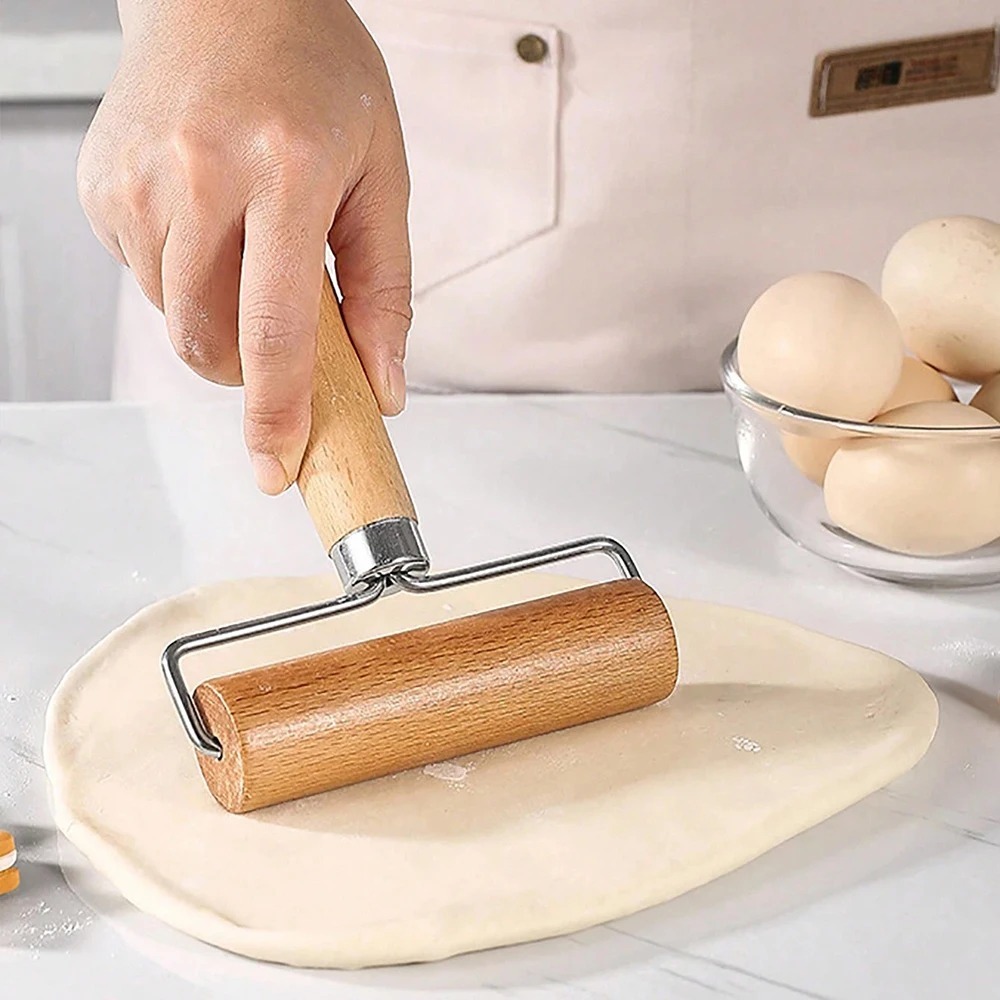 1Pc Mattarello in legno Rullo  - Kitchen Roller Baking recensione e prezzo