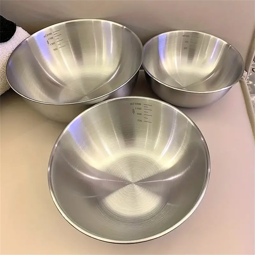 Set di 1-3 Ciotole in Acciaio  - Baking Kitchen Set recensione e prezzo